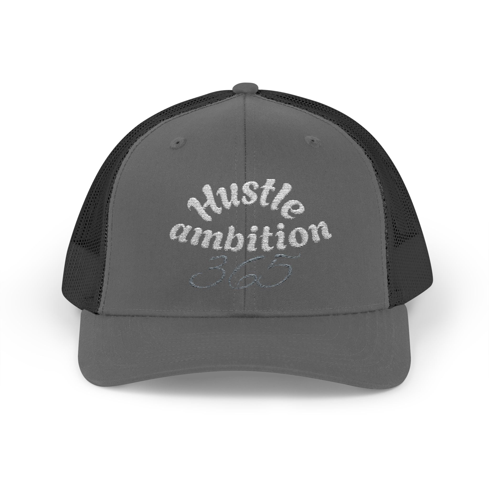 Hustle Ambition Snapback Cap, Motivational Hat, Stylish Trucker Hat, Gift for Entrepreneurs, Everyday Wear, Casual Cap