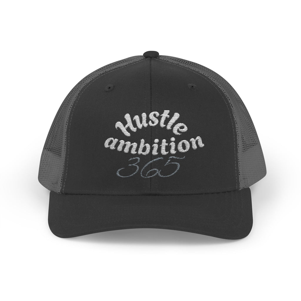 Hustle Ambition Snapback Cap, Motivational Hat, Stylish Trucker Hat, Gift for Entrepreneurs, Everyday Wear, Casual Cap