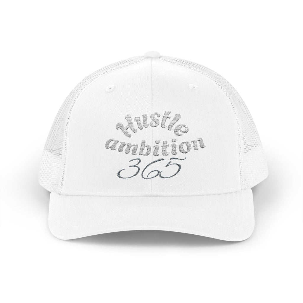 Hustle Ambition Snapback Cap, Motivational Hat, Stylish Trucker Hat, Gift for Entrepreneurs, Everyday Wear, Casual Cap
